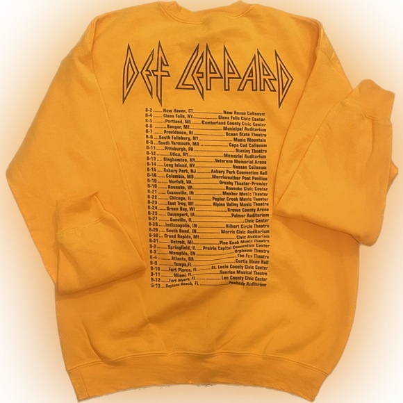 Def Leppard Sweatshirt | Sz M - Picture 2 of 2